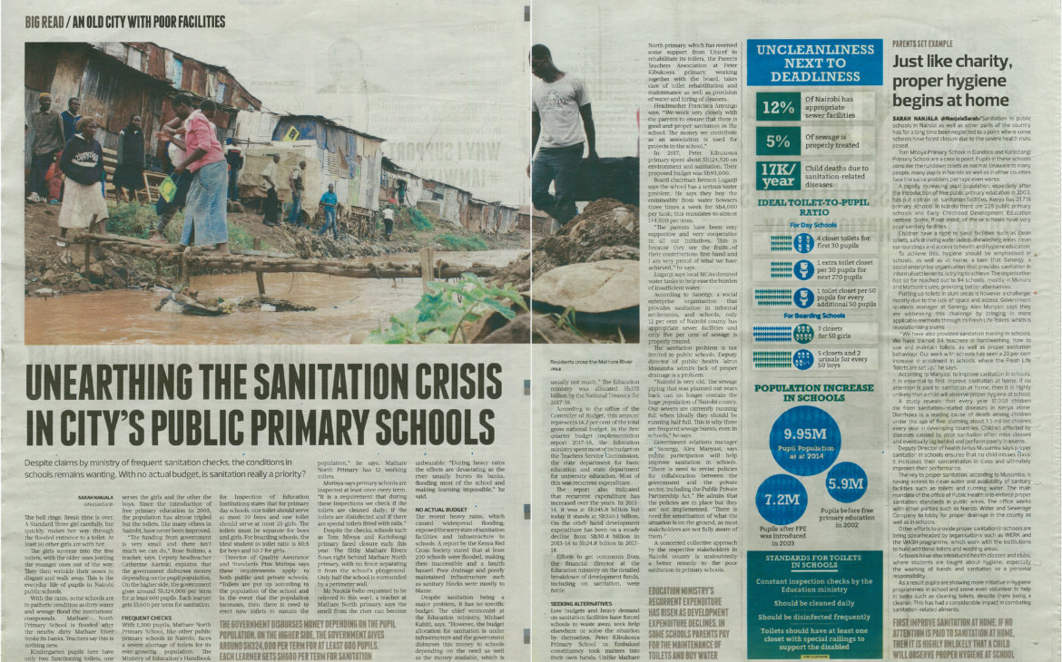 Unearthing the sanitation crisis within Nairobi’s public schools