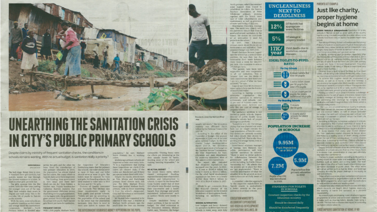 Unearthing the sanitation crisis within Nairobi’s public schools