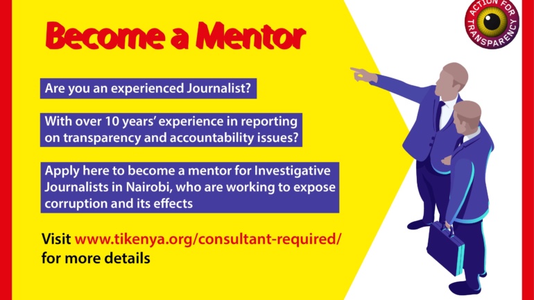 Journalists Mentors Wanted