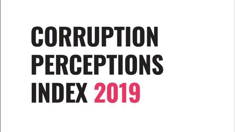 Corruption Perception Index 2019